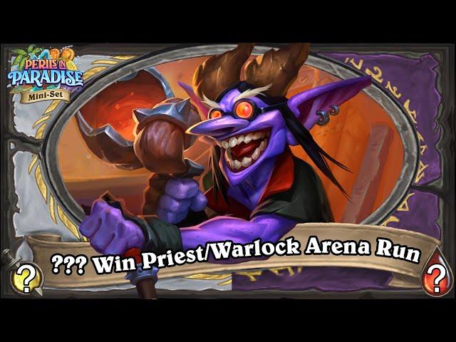 Woop Woop That's the Sound of the Police? Priest/Warlock Dual Class Hearthstone Arena Run