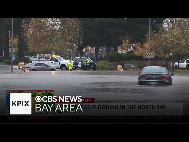 Team coverage: Flooding reported as powerful atmospheric river spreads across Bay Area