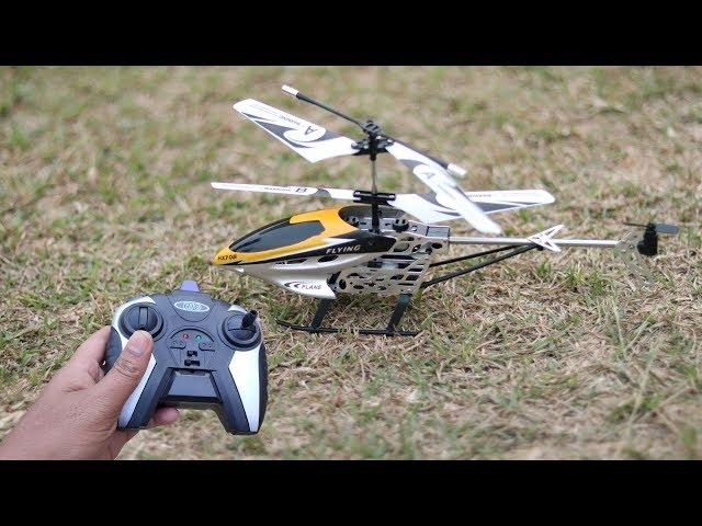 RC Helicopter HX 708 Unboxing and and test  Remote Control