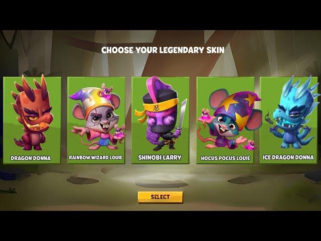 Choose Your Legendary Skin | All Legendary Skins Part 1 | Zooba