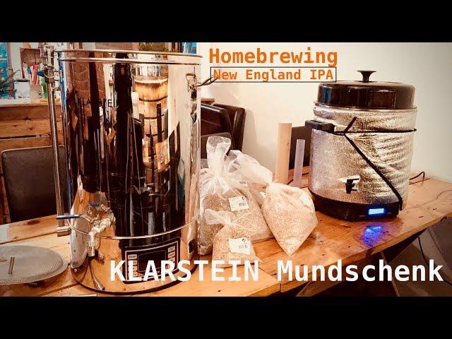 Homebrewing New England IPA with KLARSTEIN Mundschenk,(Brew Monk), let's brew.