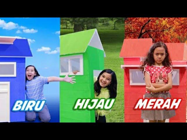 Challenge BIKIN RUMAH SATU Warna _Alia MARAH Rumahku Di HANCURIN!!! KENAPA_ - N.A.Y