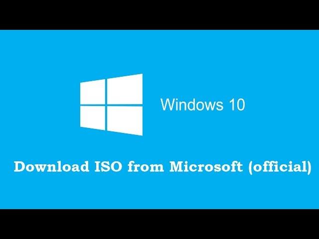 Download Free Windows 10 ISO from Microsoft (Official)