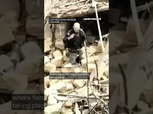 Robotyne. Ukrainian military captured a Russian occupier using a drone #warinukraine #russia