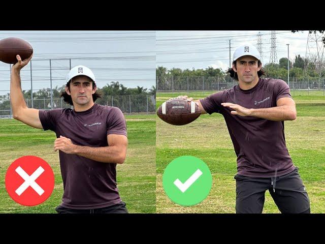 The PERFECT QB THROWING MOTION