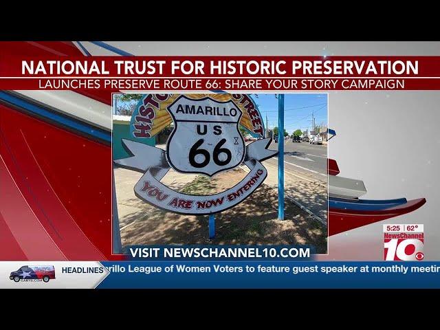 VIDEO: National Trust for Historic Preservation launches Preserve Route 66: Share Your Story camp...