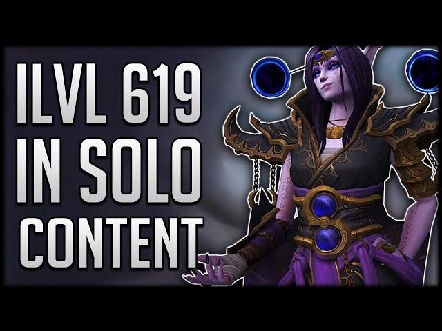 How To Gear Up ILVL 619 ALL BY YOURSELF - No Group Content Needed!