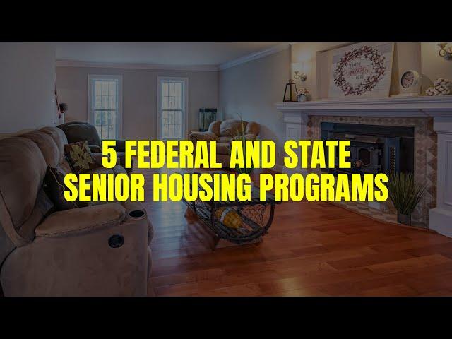 5 Federal And State Affordable Housing Programs For Seniors Living In Florida