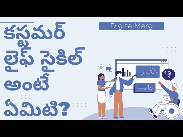 What is customer life cycle in Digital Marketing? explained in telugu DigitalMarg