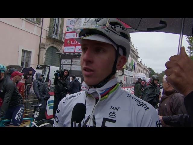 Tadej Pogačar - Interview at the finish - Tre Valli Varesine 2024