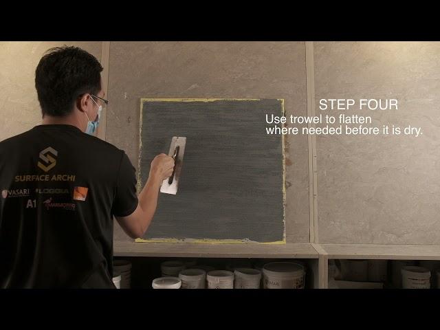 Vasari Stone Creative Series - How to apply in few easy steps!