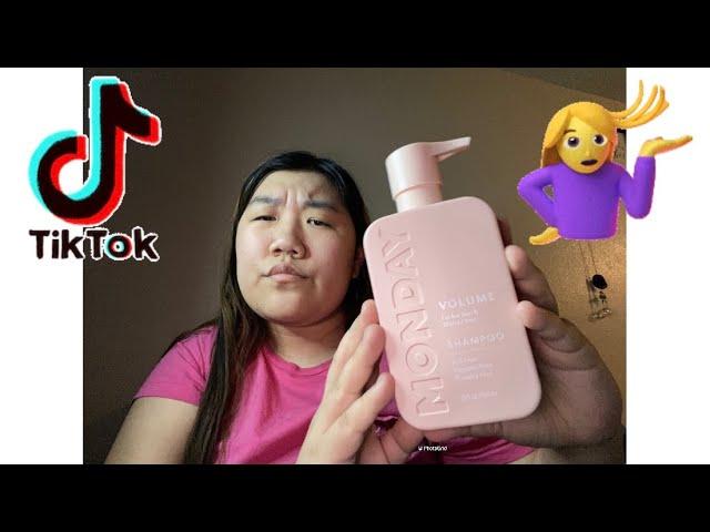 Viral Tik Tok Monday Shampoo Review