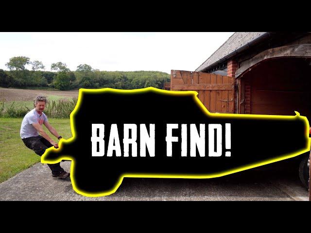 But is it a classic barn find ? - Well... some of it is!