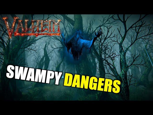 Swampy dangers - Valheim Mistlands