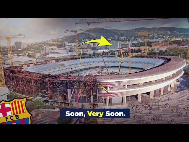 New Camp Nou Construction Update || September 25 - 2024