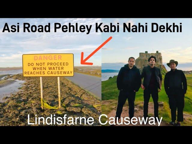 Holy Island Causeway Summer -2024 | Lindisfarne Castle  | 4K HDR Tour By Shizi King