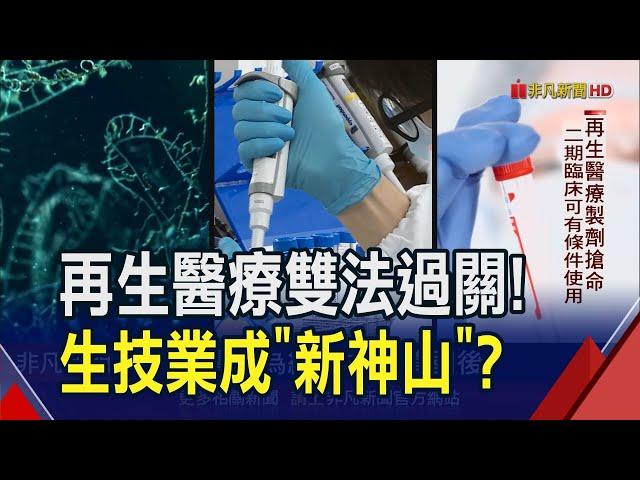 再生醫療法注強心針！幹細胞治療逆轉老化.癌症福音 生技產業放眼破兆元｜非凡財經新聞｜20240617