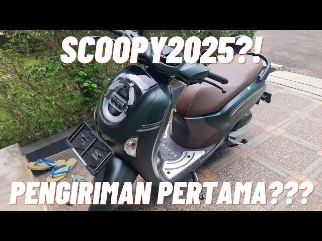 DAPET APA AJA KALO BELI SCOOPY 2025?! - Unboxing Dan Review Singkat Honda Scoopy Stylish Green 2025