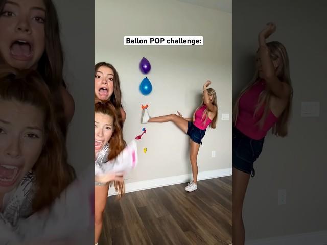 Ballon POP challenge!!  | Triple Charm #shorts