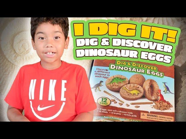 I DIG IT! DIG & DISCOVER DINOSAUR EGGS!