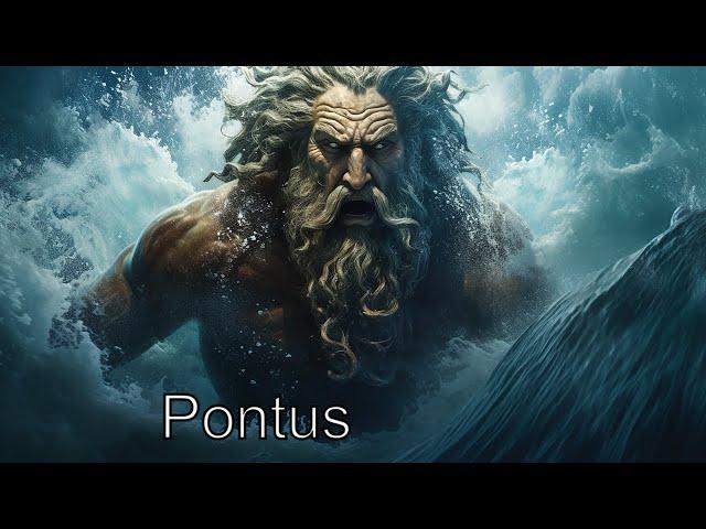 Greek Mythology | Pontus, the Sea | Mystical Realm Awakens, Discover the Ancient Secrets of the Sea
