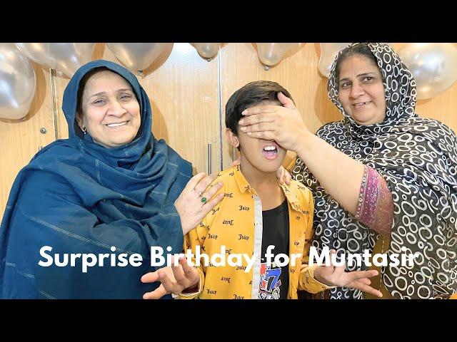 Surprise Birthday Party For Muntazir  || Iftari At Our Place 