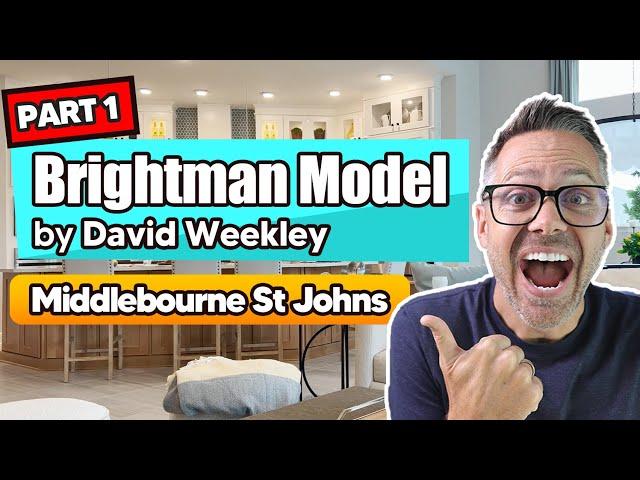 Brightman Model by David Weekley | Middlebourne St Johns