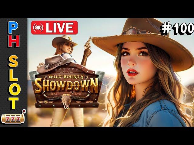 PH SLOT LIVE | WILD BOUNTY SHOWDOWN NO.100 | PRAGMATIC PLAY | PG SOFT