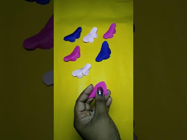 how to make butterfly (paper craft)