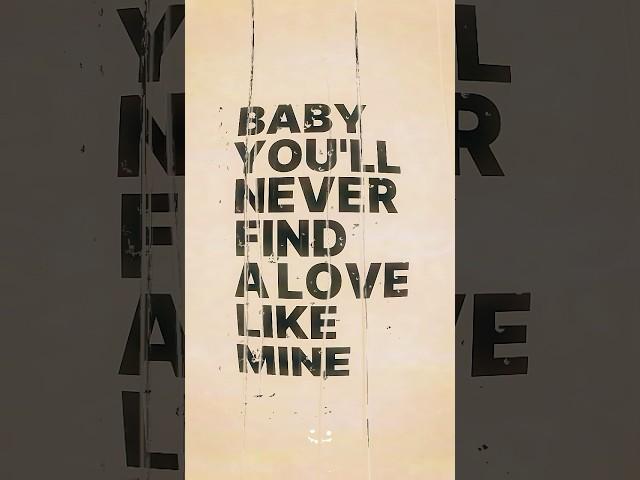 Baby you‘ll never find a love like mine @StelaCole #lyrics #lovelikemine #cloudkid