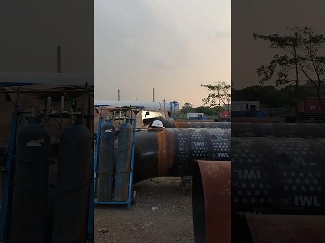# hse safety first # hot work # welding work is progress # Oxygen plant # DSP Sail #