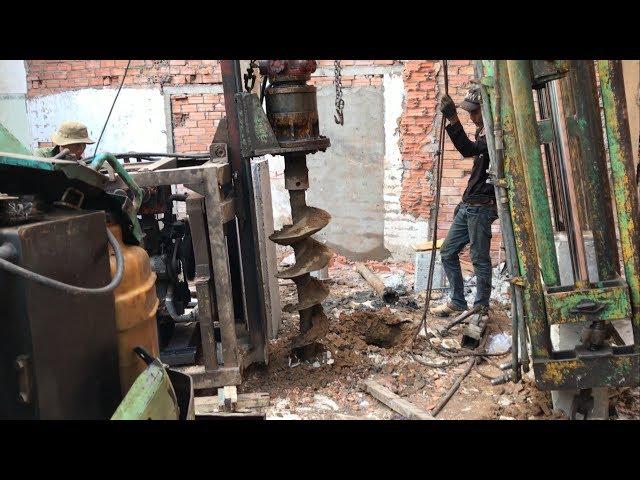 Kho Tư liệu Xây dựng - Các bước ép cọc neo áp dụng cho nhà thấp tầng trong hẻm nhỏ