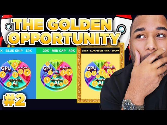 The "GOLDEN OPPORTUNITY" To Make $MILLIONS In Ai Crypto! - ALL IN THIS VIDEO!! #2