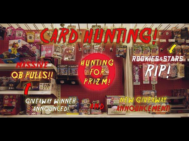 TARGET CARD HUNT | HUNTING FOR 2020 PRIZM | NFL RETAIL RIP | MASSIVE QB PULLS | VLOG | NEW GIVEAWAY