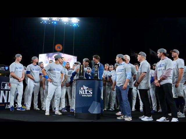 Inside the NLCS: Raw footage of the Dodgers' NLCS Game 6 win and World Series clinch!