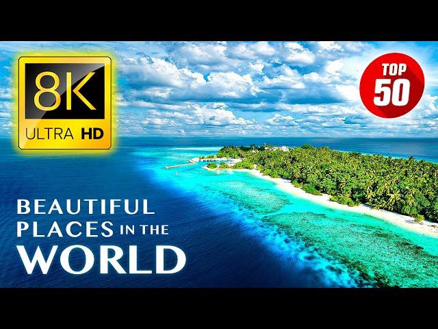 TOP 50 • Most Beautiful Places in the World 8K ULTRA HD