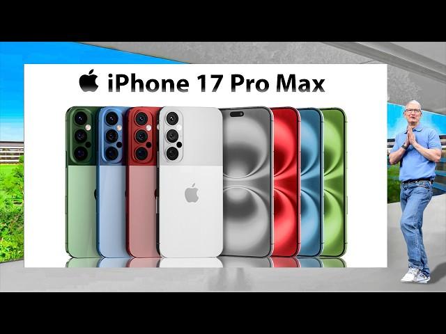 iPhone 17 Pro Max -  DESIGN LEAKS and TOP 5 FEATURES!