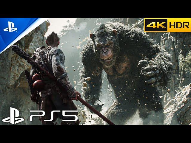 BLACK MYTH WUKONG - New Gameplay (PS5) ULTRA Photorealistic Graphics [4K60FPS]