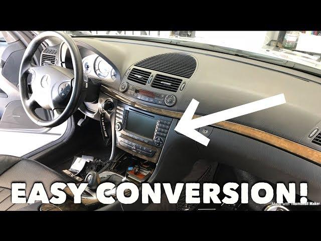 How to install the Factory Command Unit with AUX in your W211 Mercedes!