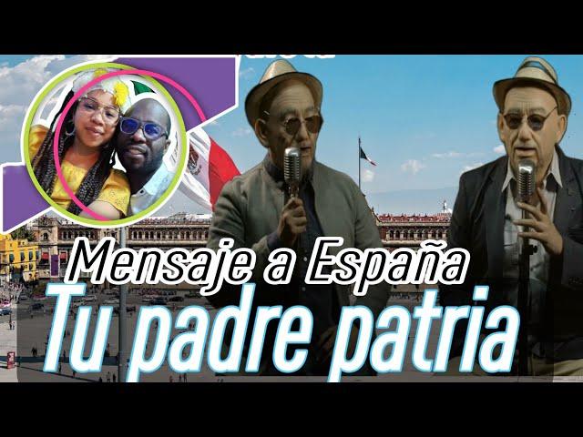 Reacción a Elmer y diano "Tu padre patria" Mensaje a España