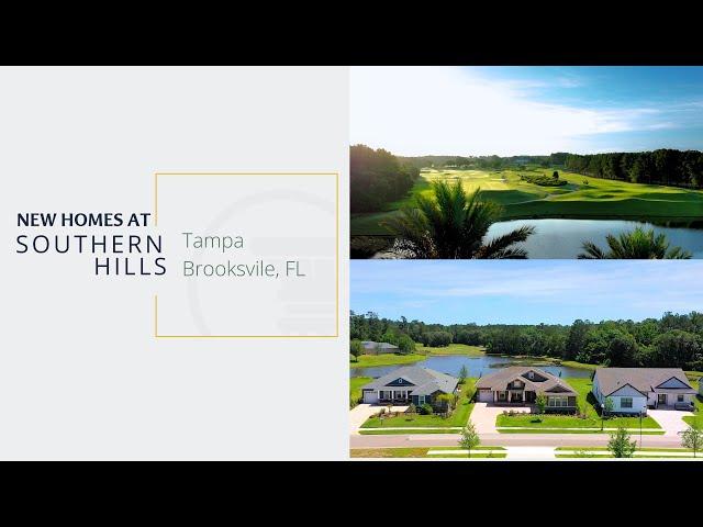 New Homes at  Southern Hills by Terrata Homes in Spring Hill, Fl