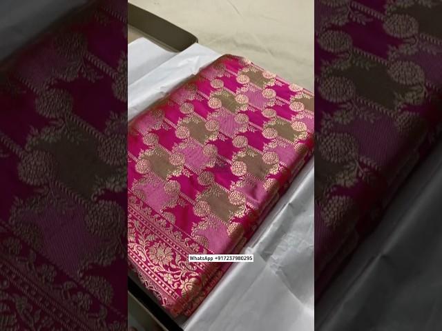 Banarasi Silk Saree With Price | banarasi saree | Banarasi Silk Saree | @JMSHandlooms #viral #shorts