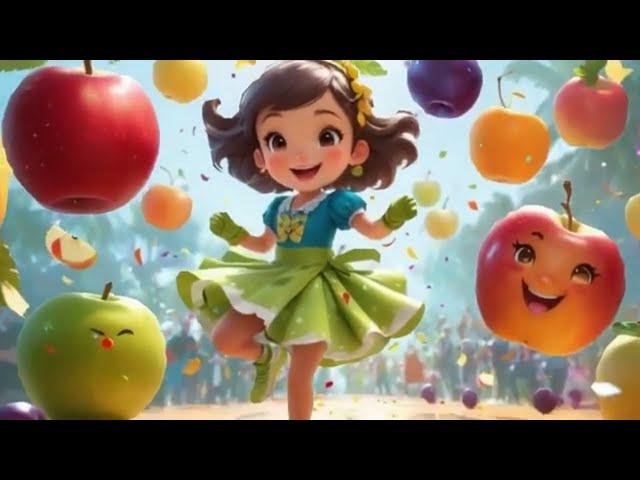 Fruit Song So yummy|toddlers Nursery Rhyme |kiddo's learning corner