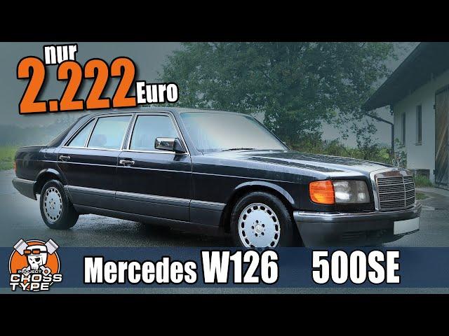 Mercedes W126 500SE nur 2.222 EURO