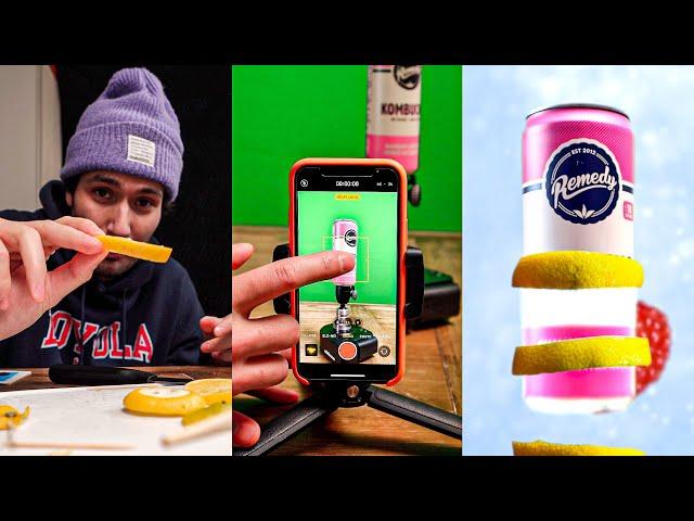 I tried filming a product commercial with my iPhone