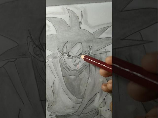 Black Goku  Sketch  || #shorts #anime