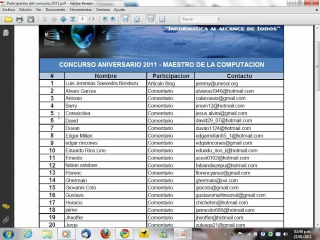 Concurso de Aniversario: Maestro de la Computación 2011.avi