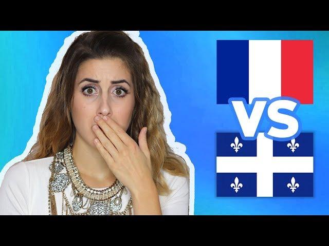 Bad words game - French VS Canadian French