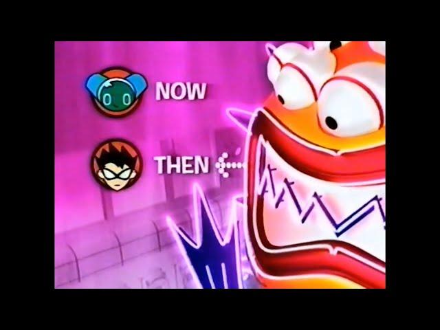 Cartoon Network — Now: "Robotboy" / Then: "Teen Titans" (2007)