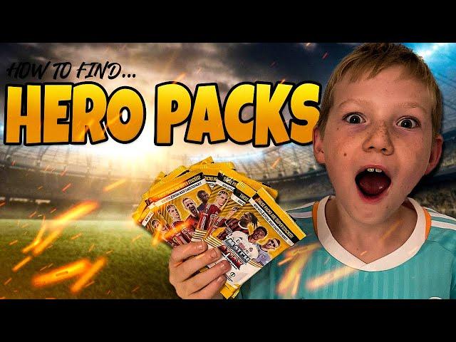 How to Find HERO PACKS! Match Attax 2024/25 Champions League Football Pack Opening! #Matchattax